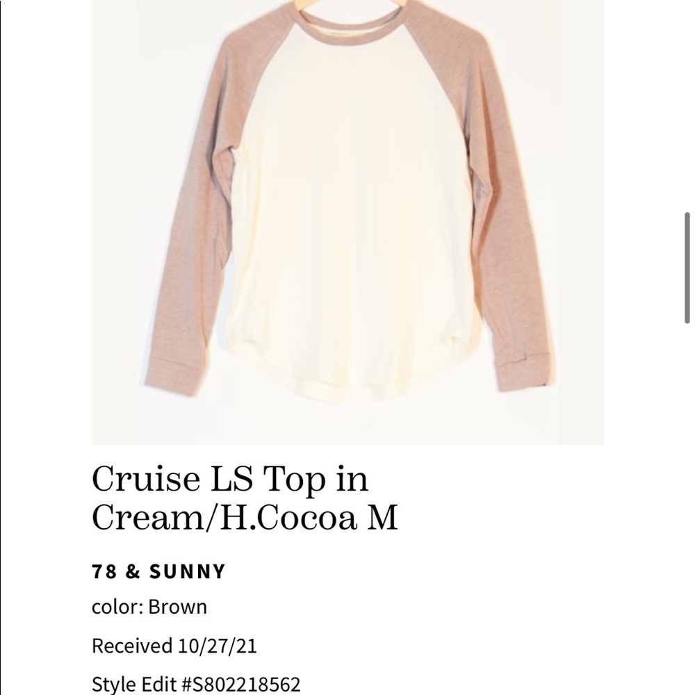 Sweater top from wantable